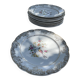 Set of 10 vintage French plates – Digoin Sarreguemines, collection