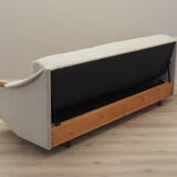 Beige sofa bed, Danish design, 1970s, manufacture: Denmark