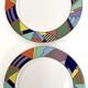 Set of 2 serving plates Metropol by Barbara Brenner for Rosenthal, 90