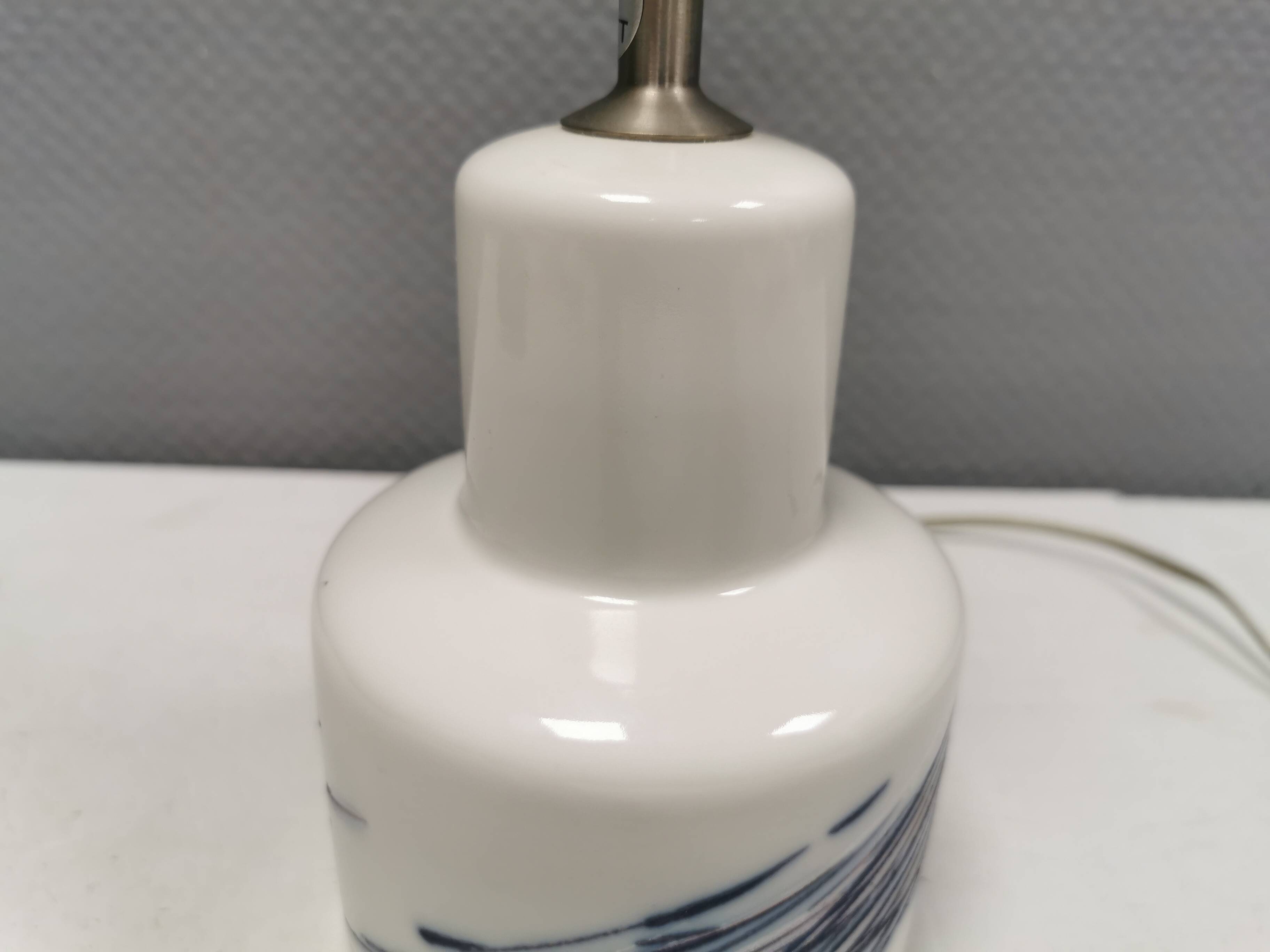 Royal Copenhagen Avena porcelain table lamp no. 22792, designed by Ivan Weiss (IW)