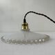 Antique vintage opaline lace pendant light 25 cm