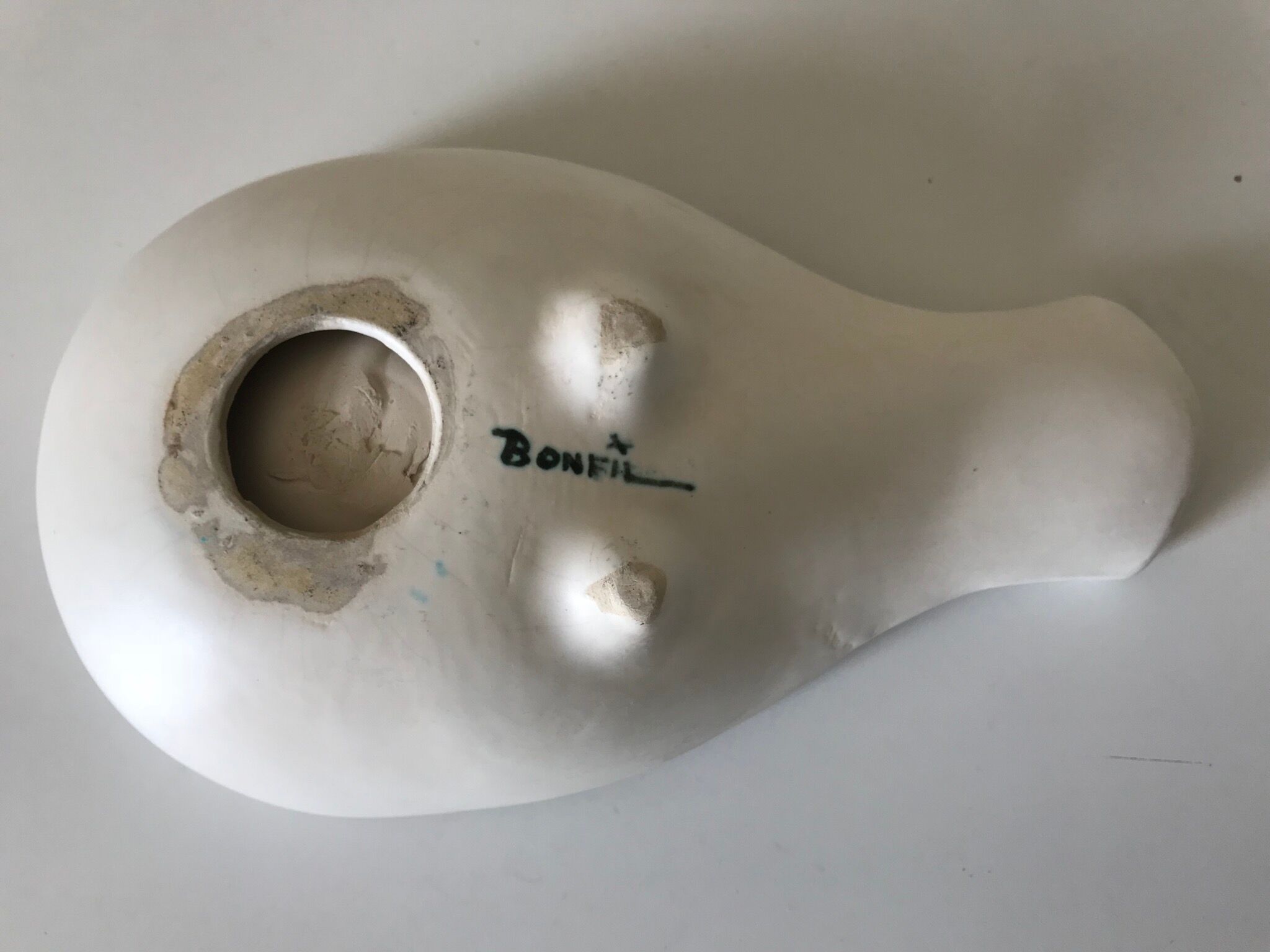 Ceramic vintage 1960 bonfil