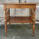Bedside table, end table, wood, vintage, 60s