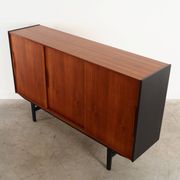 Teak highboard, Danish design, 1960s, production: Denmark