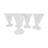 Lot de 5 verres de bistrot