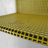 Pilastro wall rack with perforated steel plate