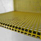 Pilastro wall rack with perforated steel plate