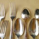 20 table covers, silver metal housewife apollo model baltic goldsmith