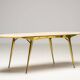 Italian coffee table with marble top, 1960