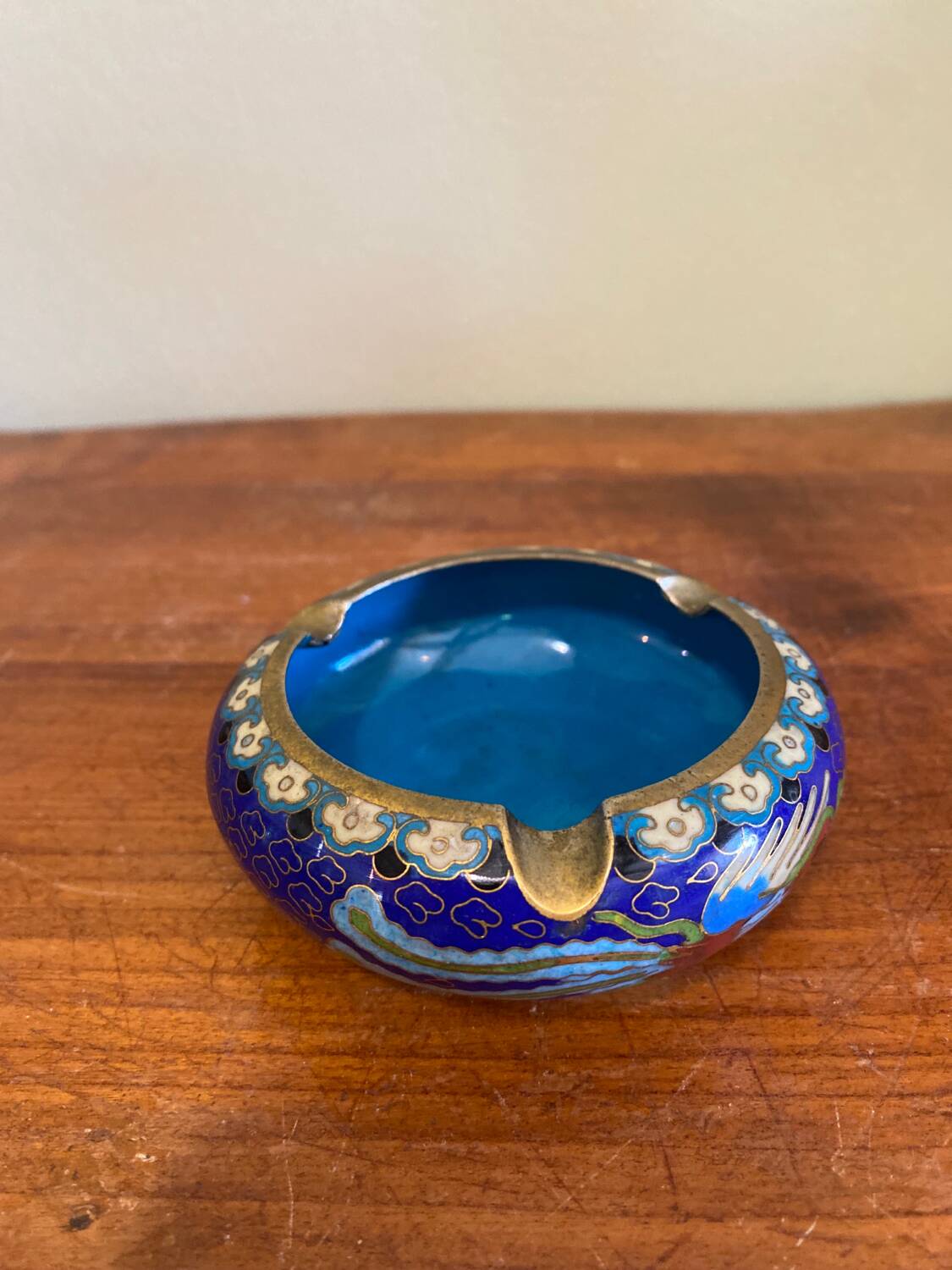 Cloisonné ashtray