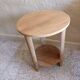 Round side table