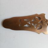 Pie peel XIXth in filled silver and vermeil