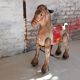 Mobo mechanical pedal horse from the 1940s