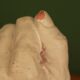 Old mannequin hand