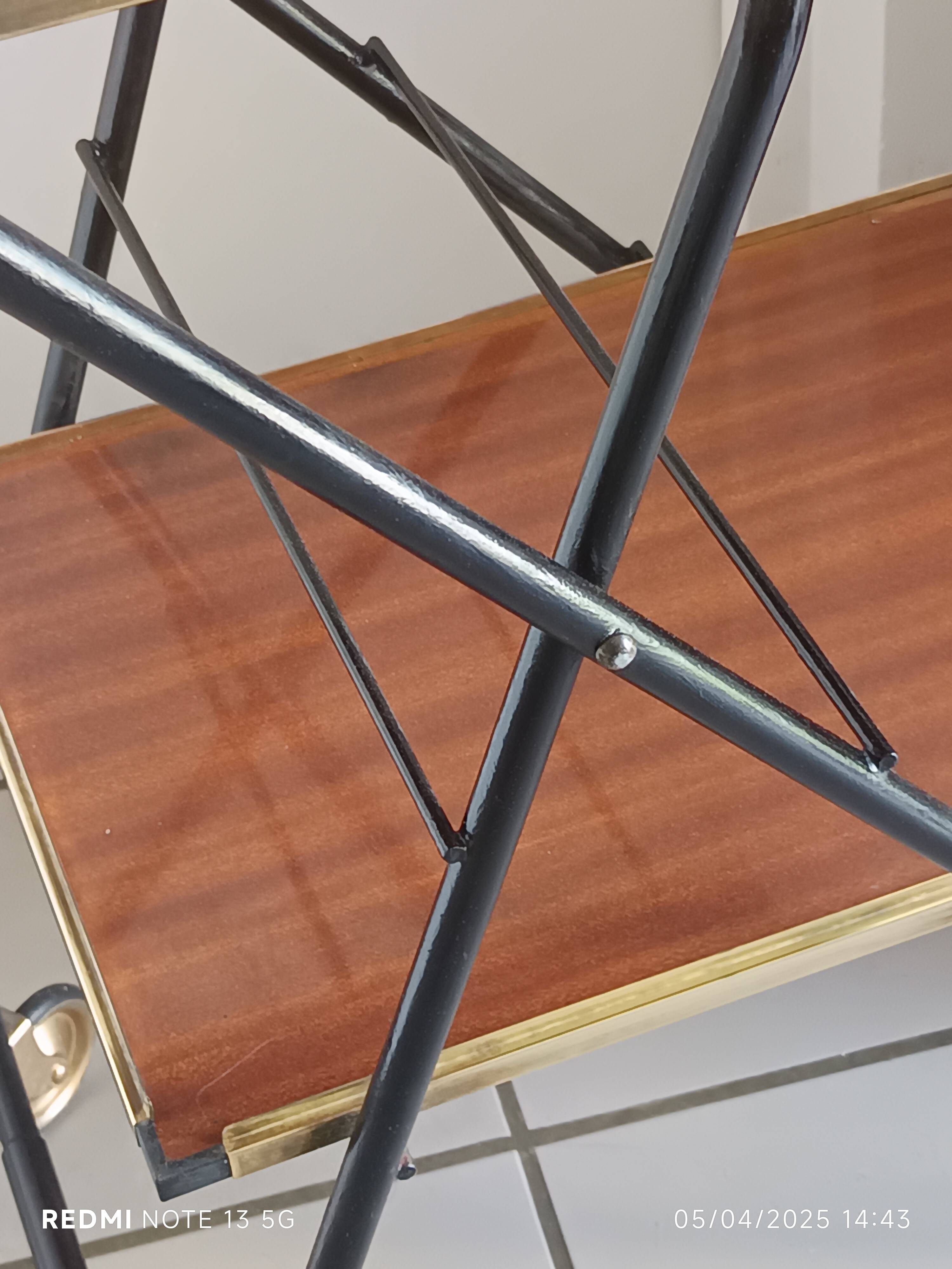 vintage drinks trolley France 1960