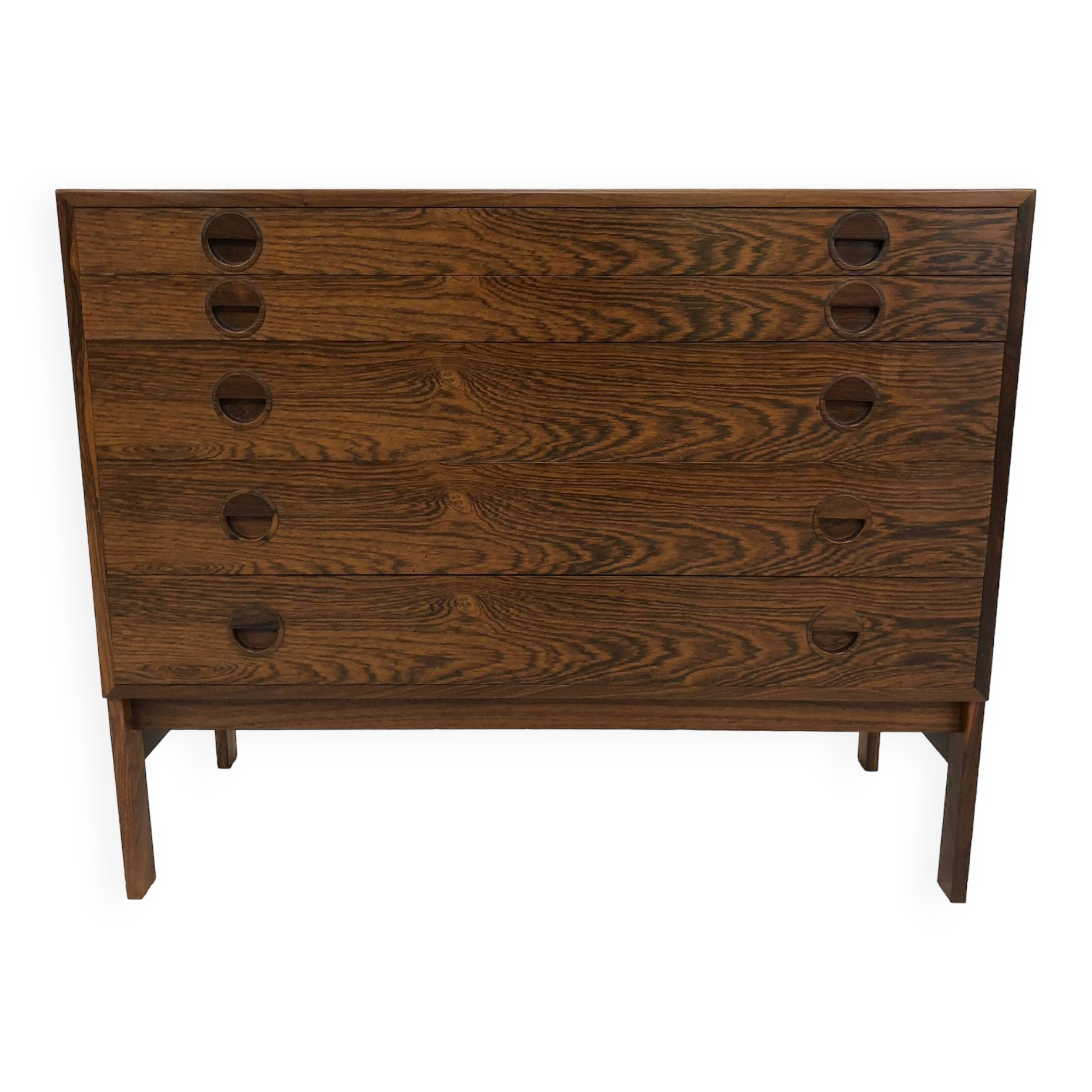 Commode vintage en palissandre, design danois, 1960