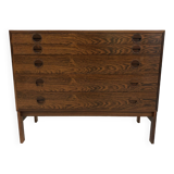 Commode vintage en palissandre, design danois, 1960