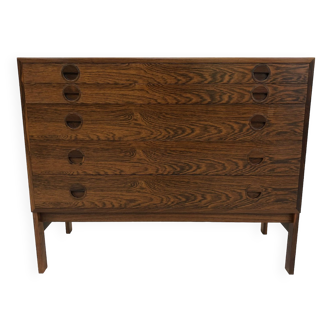 Vintage chest of drawers in rosewood, Danish design, 1960s