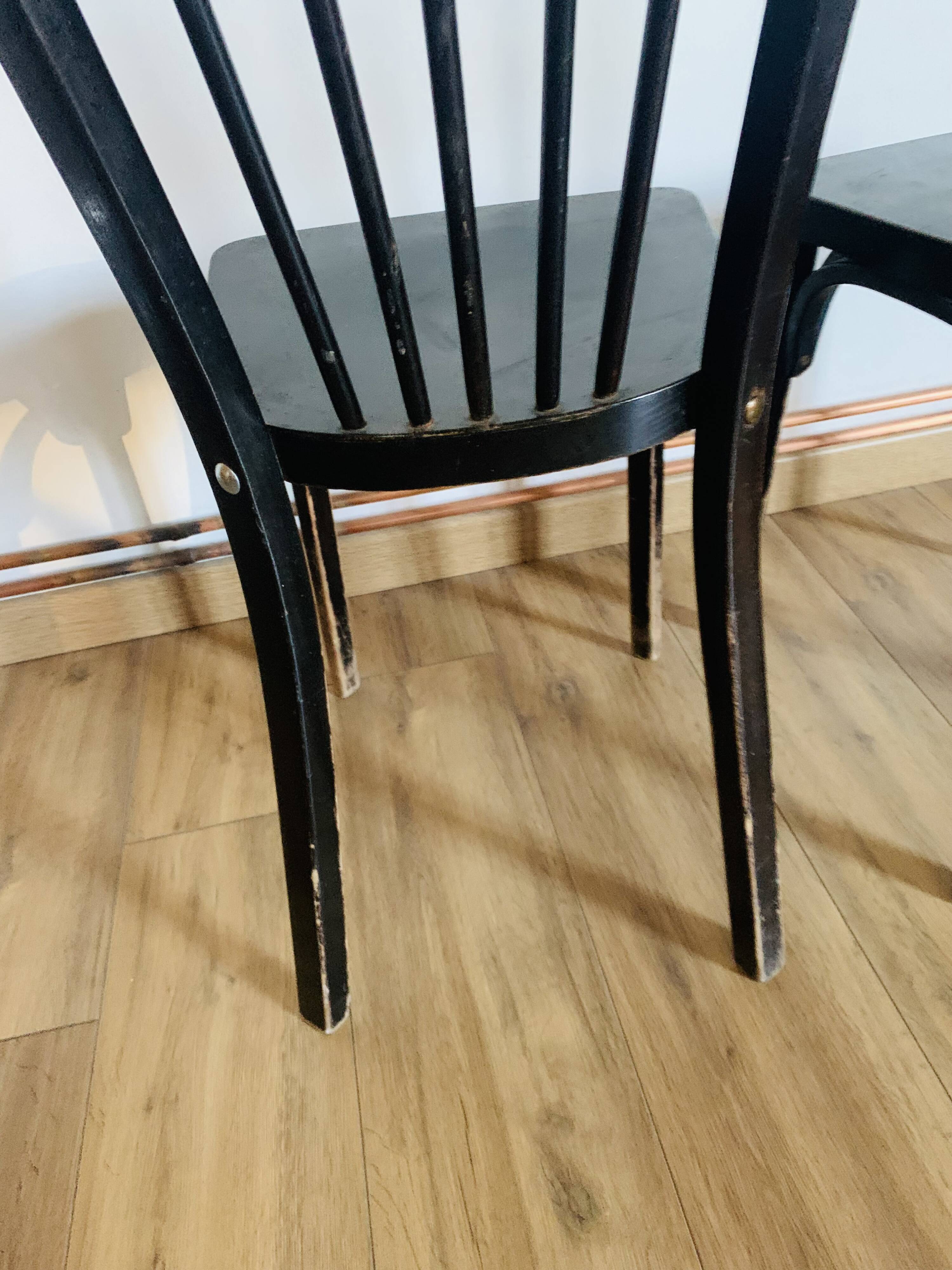 Pair of Baumann chairs model 153