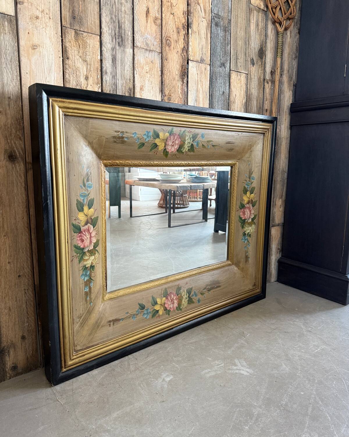 Grand miroir vintage