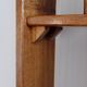 Wooden corner shelves