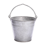 Vintage zinc  bucket  flower pot