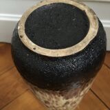 70s sandstone vase