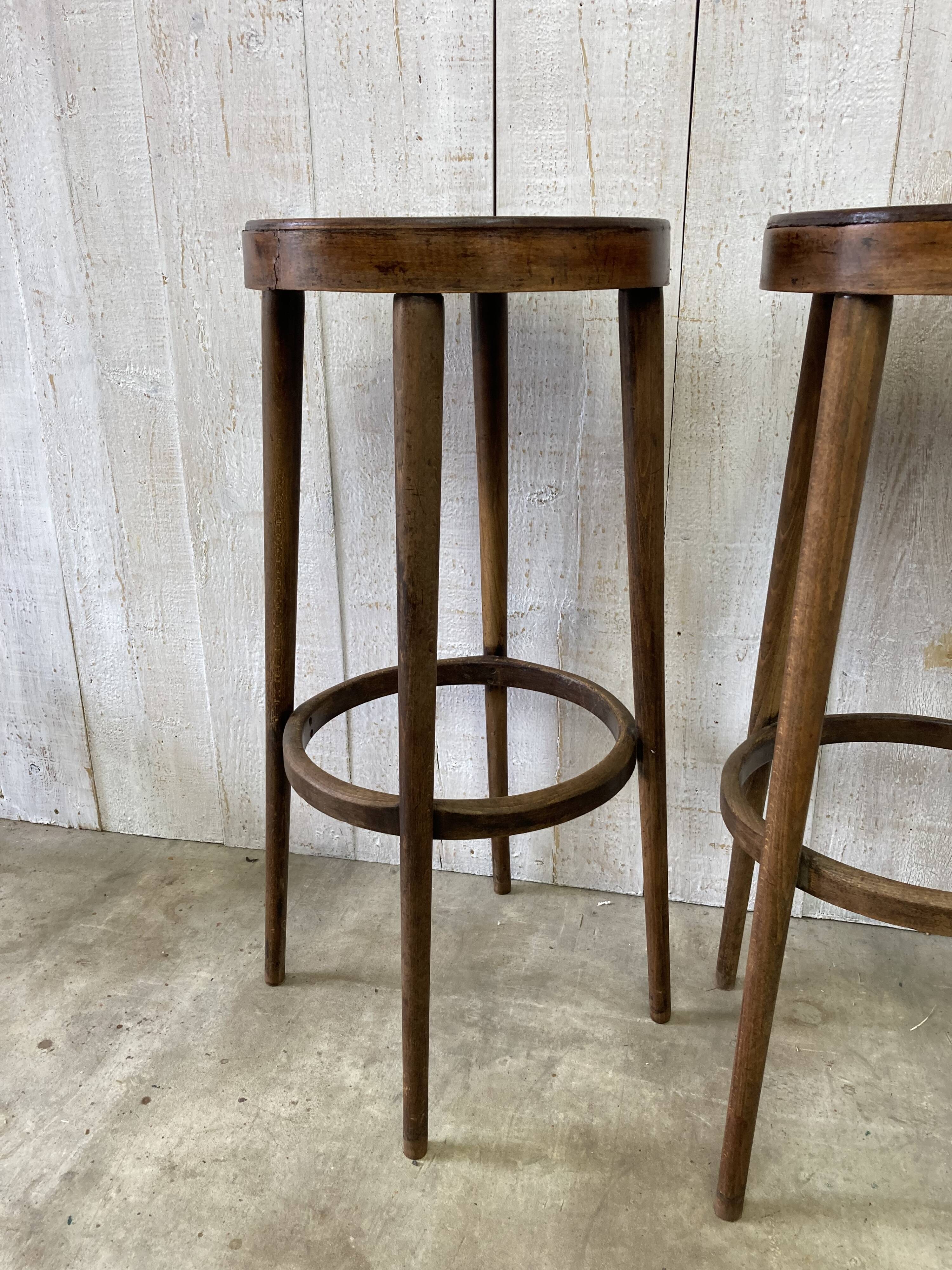 Pair of bistro stools