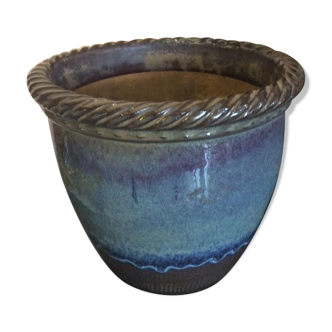 Cache pot en grès