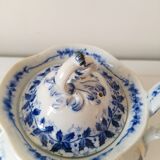 19th century Creil Montereau teapot