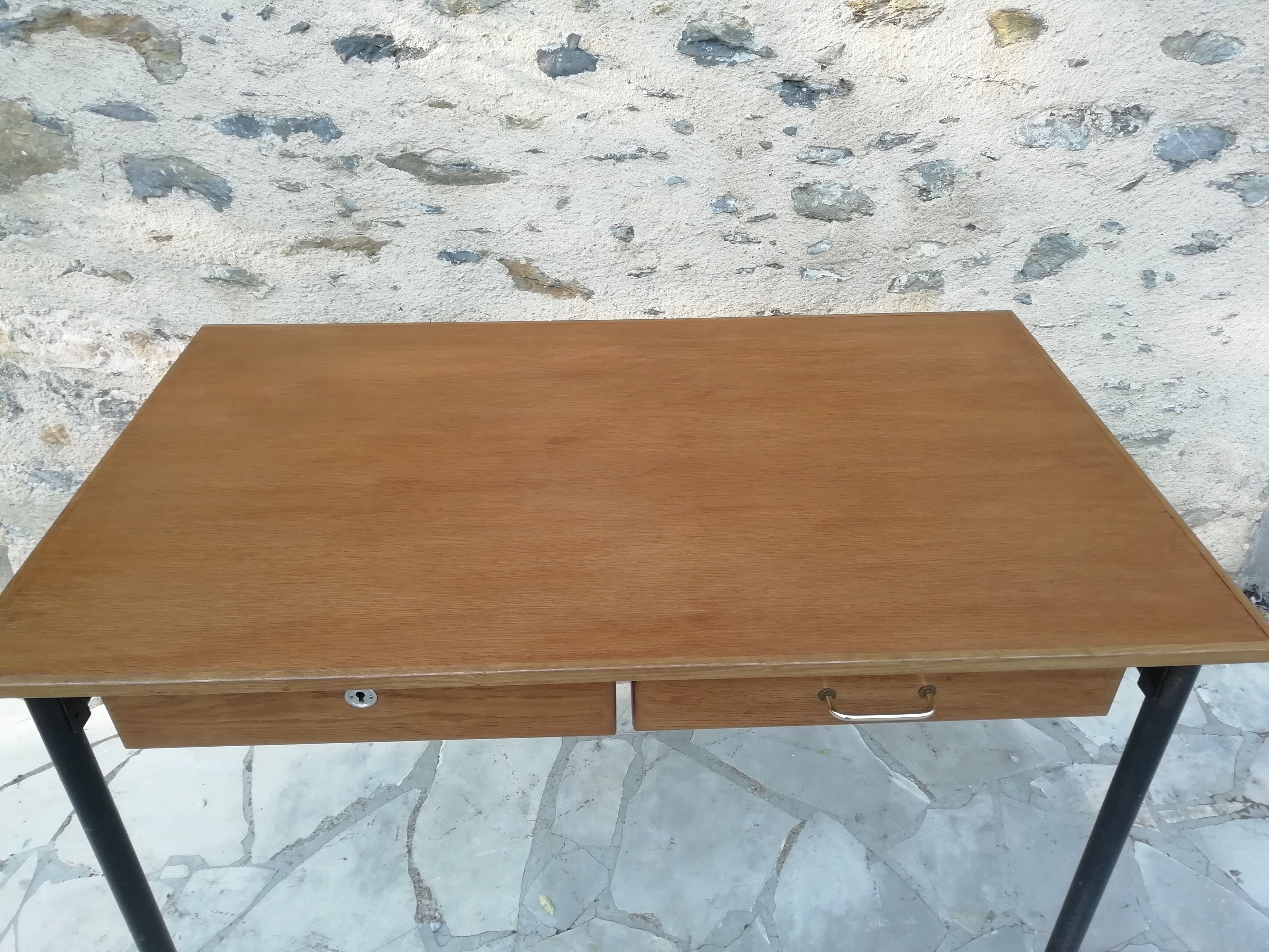 Vintage oak desk/table