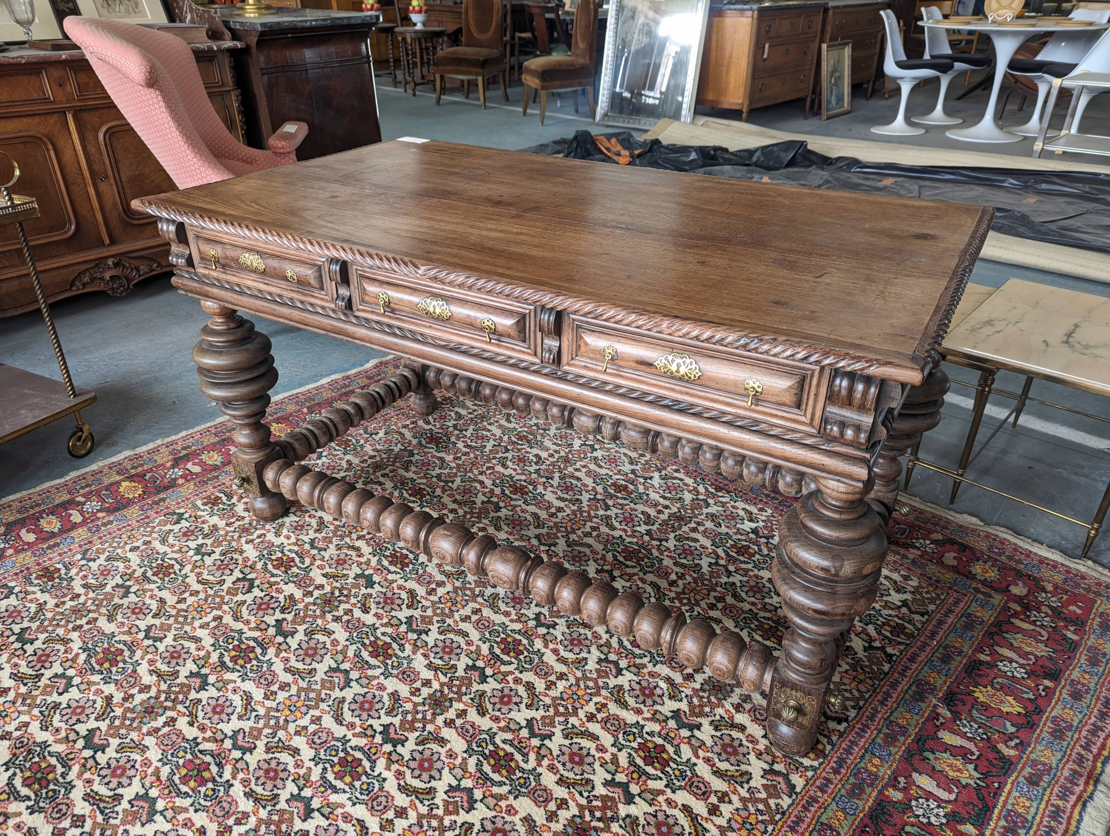 19th century Portuguese rosewood table