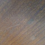 Brutalist elm farm table 60s