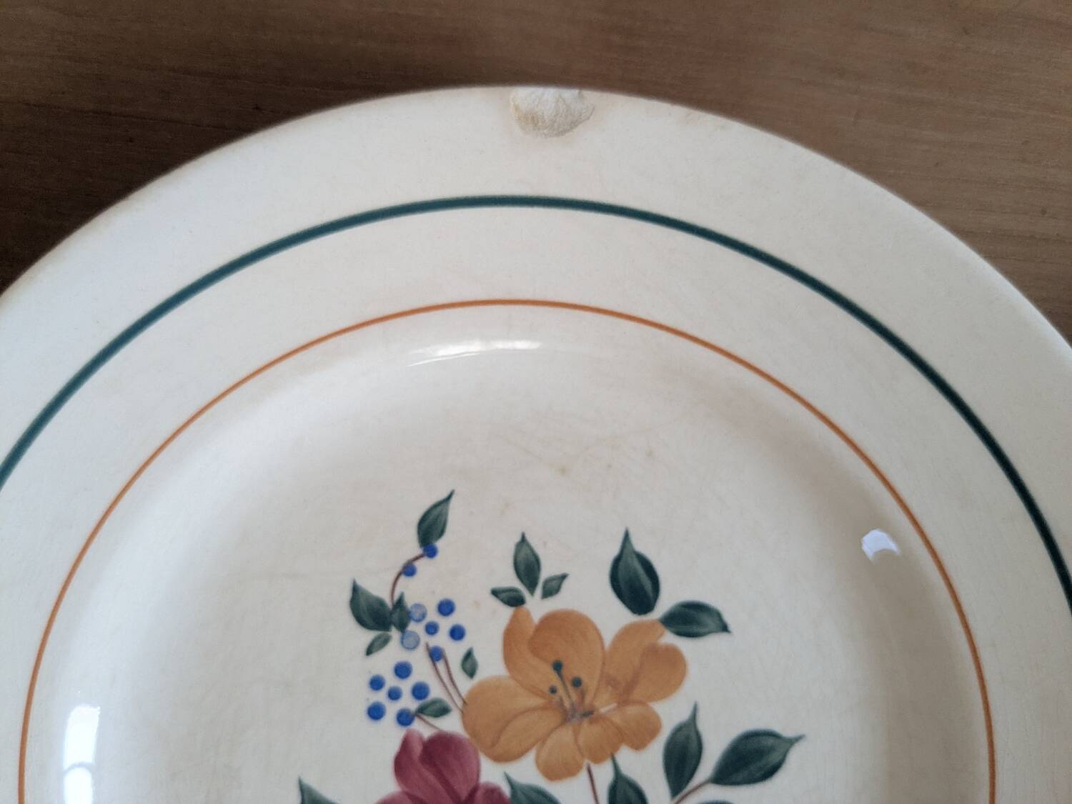 8 Marielle Saint Amand dinner plates