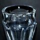 Vase baccarat nelly in crystal cut with flat ribs harcourt 12.5cm