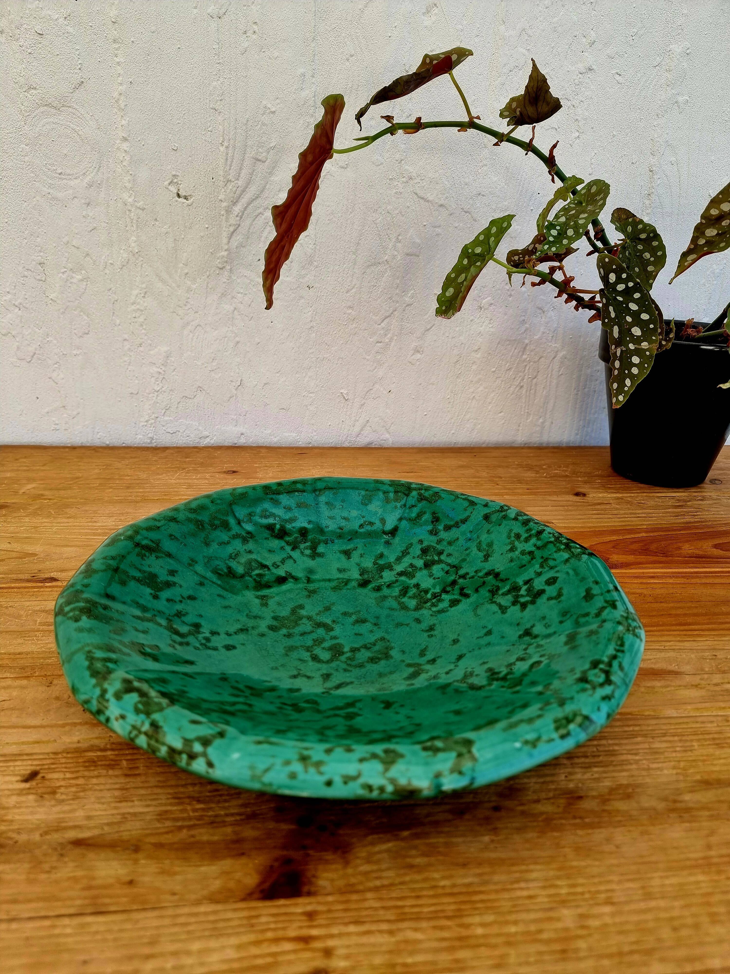 Large vintage fruit cup