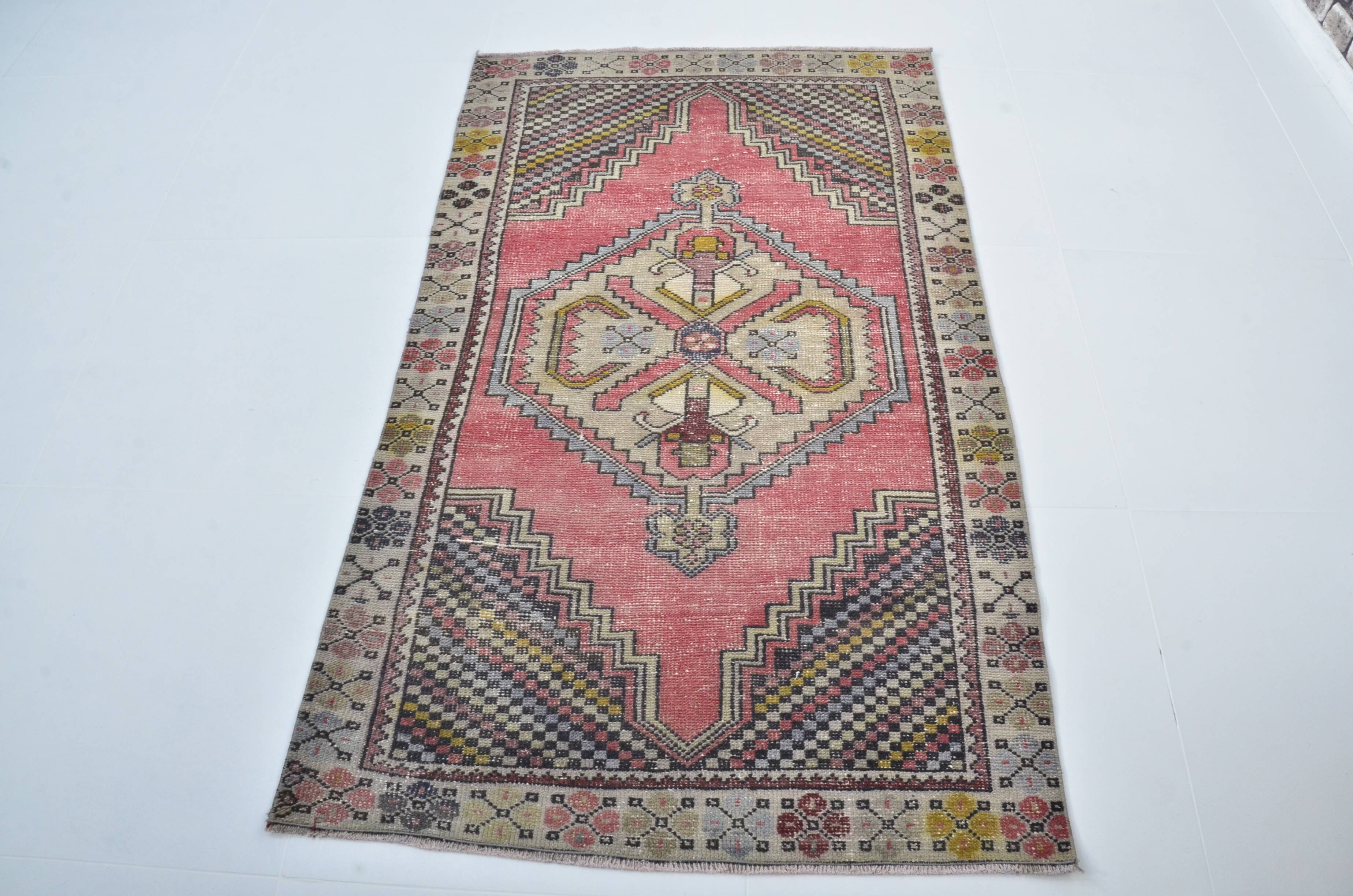 Oushak Floral Turkish Carpet sku 3372
