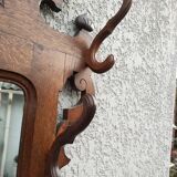 free-standing locker room in solid oak 1900