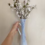 Opaline blown glass vase, Tuscany, Italy, 1960s-70s