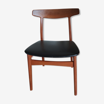 Teak chair by H Kjaenulf for Bruno Hansen of the 60s