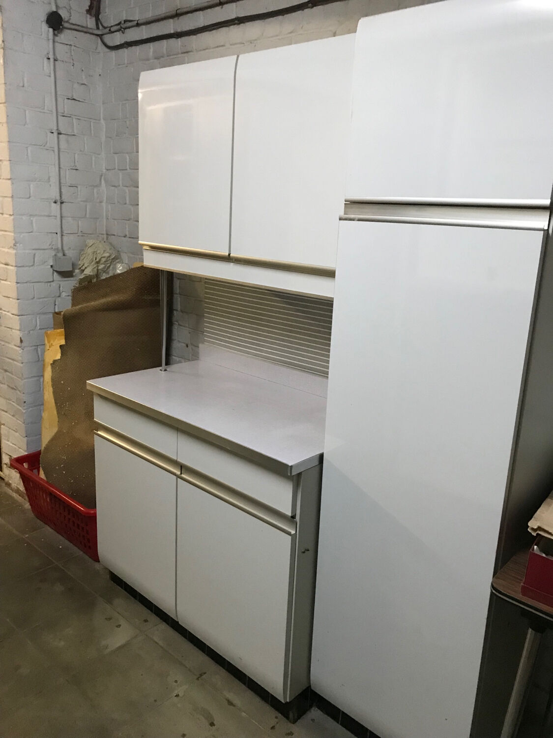 Vintage formica kitchen sideboard
