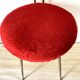 Chaise vintage "moumoute"  Pelfran