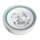 Service ceramic dessert plate St Amand x 11, cheese plate, talking plate theme sport