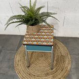 Vintage Formica chest stool