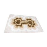 Tapis mid-century scandinave beige style ege rya 1970s