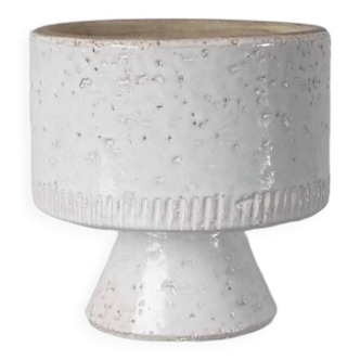 Ceramic pot cover, 70's