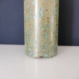 Pale green ceramic roller vase
