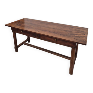 table de Ferme bourguignonne - noyer