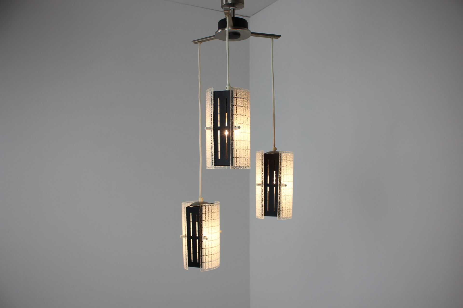 Mid-century german pendant, 1970's