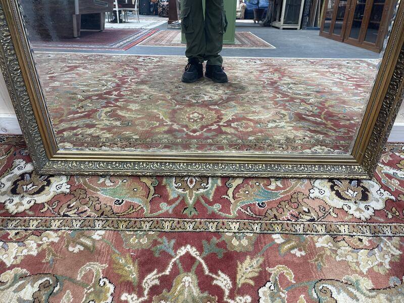 Miroir en bois doré de style Empire